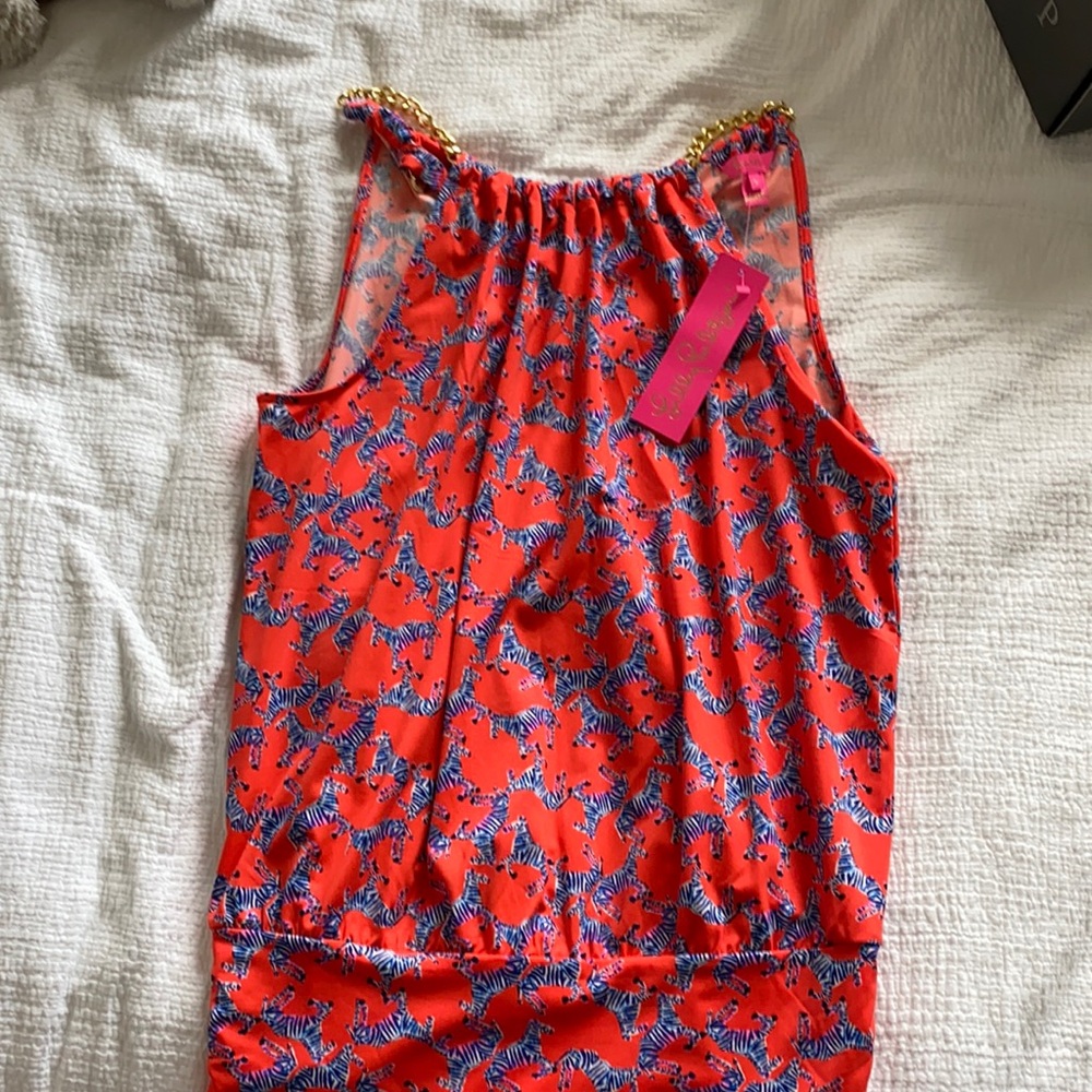 Lilly Pulitzer high neck tank